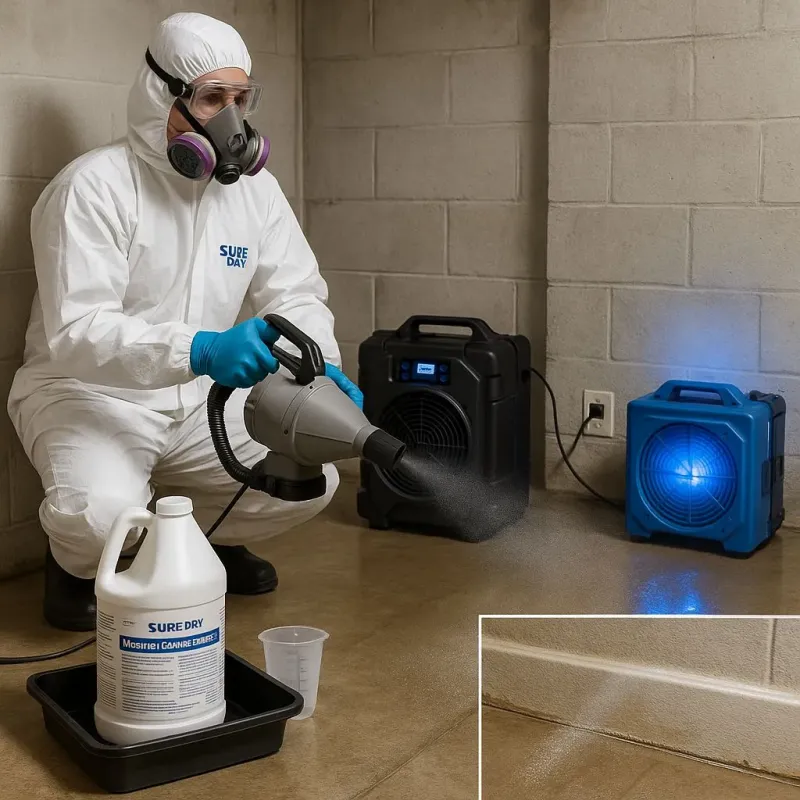 Sanitization and Odor Removal process in McComb, MS