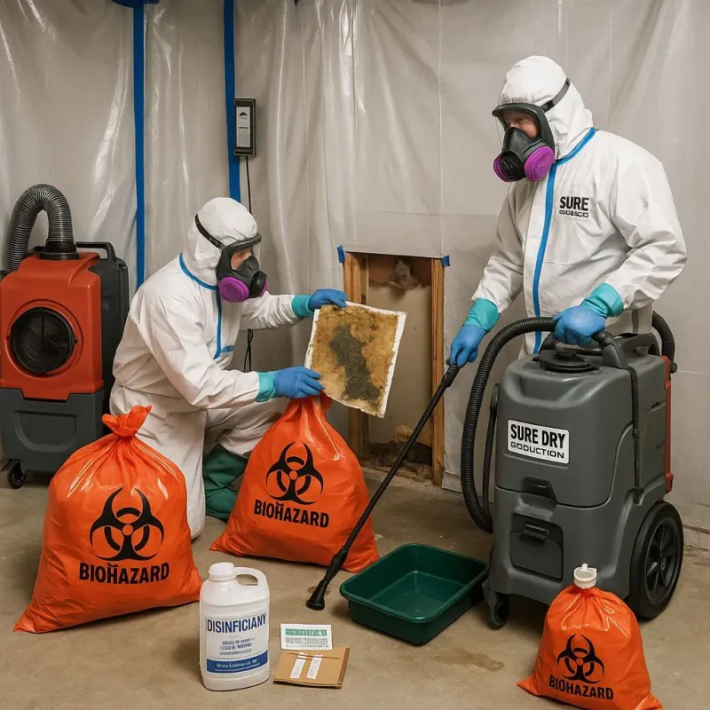 Contaminated Water Handling Protocols process in McComb, MS