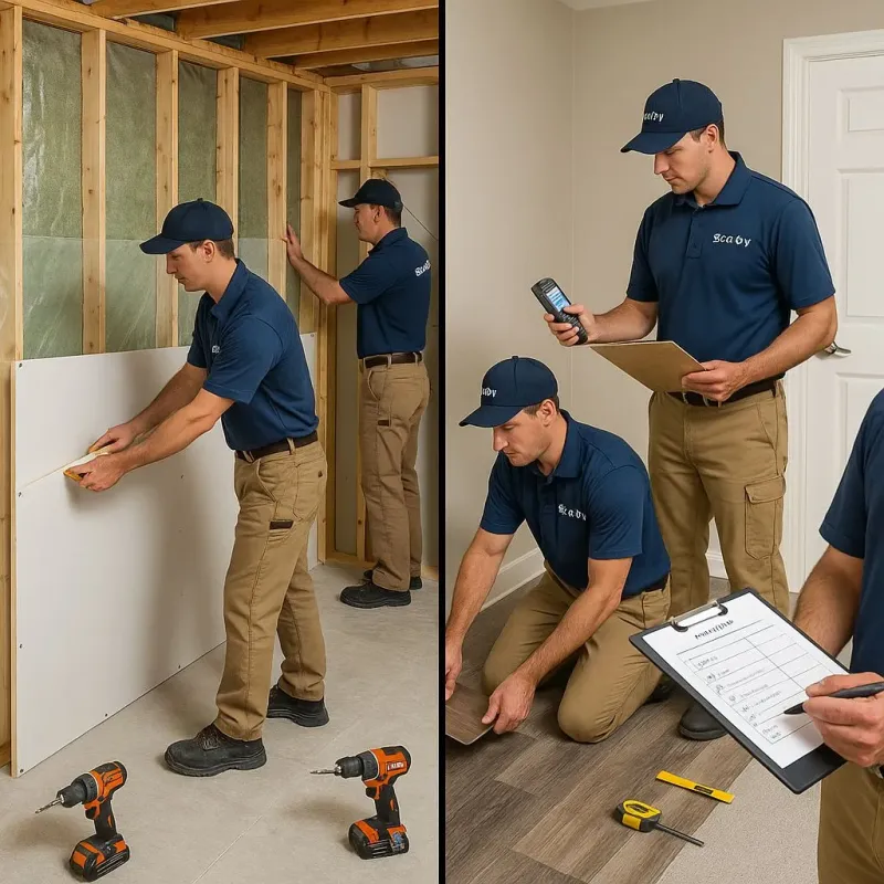Repairs and Reconstruction process in McComb, MS
